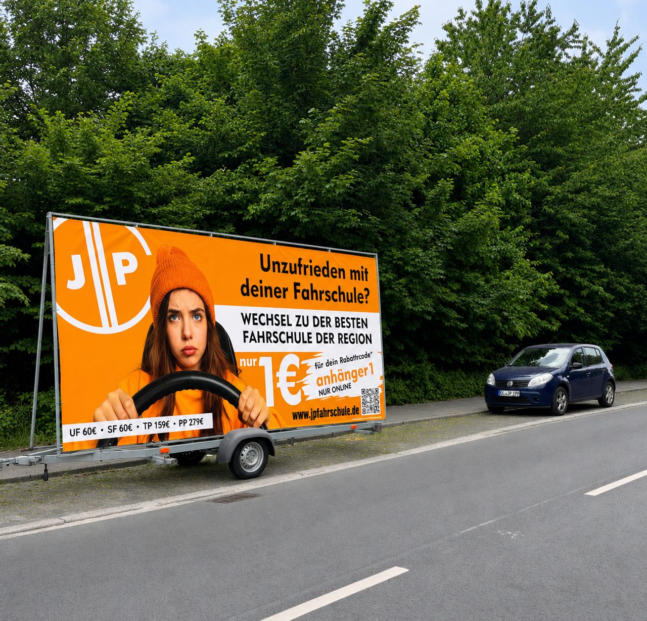 PVC-Plane JP Fahrschule